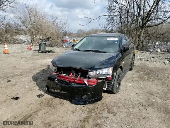 2010 Mitsubishi Lancer GTS with VIN JA32U8FWXAU032583, listed as a Copart auction lot 45248825 with 256,051 mi miles and Salvage Title. Bid and sale history available at carsss.com. Image 11.