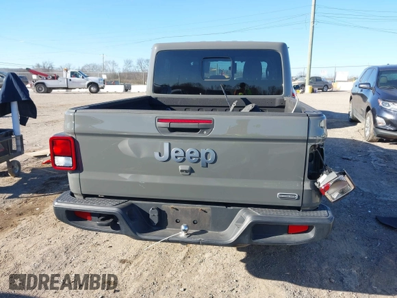2021 Jeep Gladiator Overland with VIN 1C6HJTFG0ML507773, listed as a IAAI auction lot 41617970 with 95,816 mi miles and . Bid and sale history available at DreamBid. Image 16.