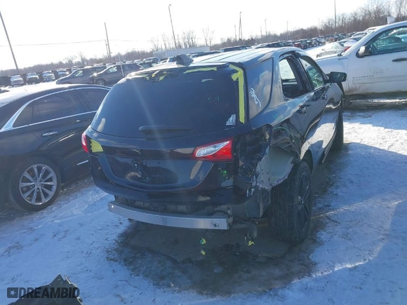 2020 Chevrolet Equinox LT with VIN 3GNAXUEVXLL255927, listed as a IAAI auction lot 41293179 with 124,181 mi miles. Bid and sale history available at carsss.com. Image 16.