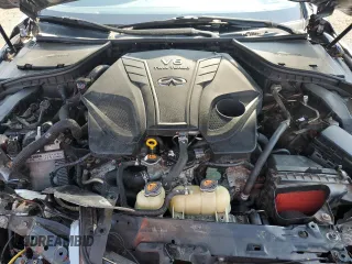 2019 Infiniti Q50 Luxe with VIN JN1EV7AR7KM557600, listed as a Copart auction lot 65713405 with 48,542 mi miles and Salvage title. Bid and sale history available at DreamBid. Image 11.