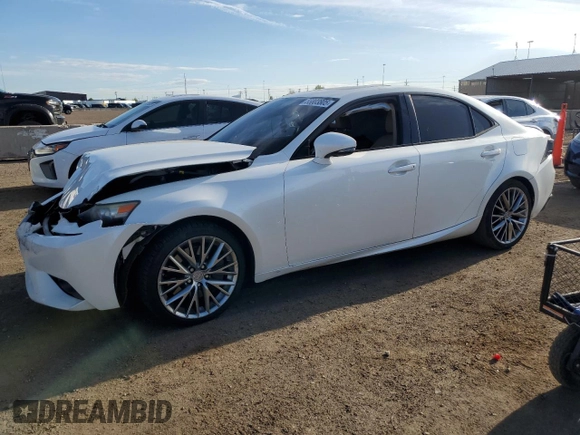 2014 Lexus IS 350 с VIN JTHCE1D27E5001302, выставлен на аукционе Copart как лот 55803805 с пробегом 162 937 миль миль и Списание • Salvage title. История ставок и продаж доступна на DreamBid. Изображение 1.
