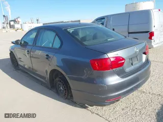 2014 Volkswagen Jetta Sedan S with VIN 3VW2K7AJ6EM408474, listed as a IAAI auction lot 40020302 with NaN miles. Bid and sale history available at carsss.com. Image 3.