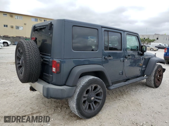 2007 Jeep Wrangler Unlimited X with VIN 1J8GA39107L105101, listed as a Copart auction lot 88559675 with 213,902 mi miles and Salvage title. Bid and sale history available at DreamBid. Image 3.