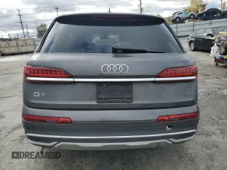 2021 Audi Q7 Premium Plus with VIN WA1LJAF78MD016265, listed as a Copart auction lot 47892535 with Not provided miles and Salvage title. Bid and sale history available at DreamBid. Image 6.