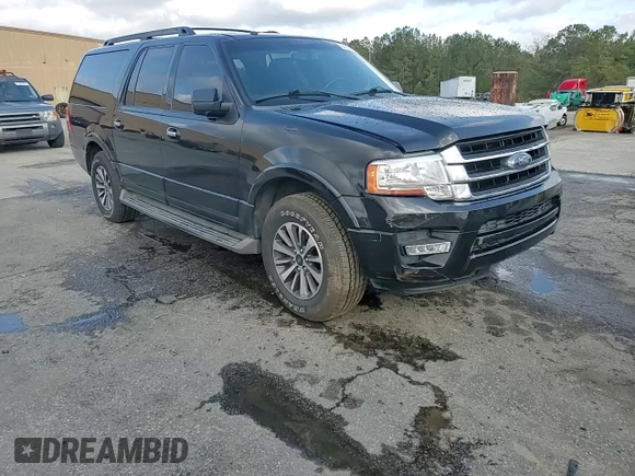 2015 Ford Expedition Max XLT with VIN 1FMJK1HT7FEF13627, listed as a Copart auction lot 51187075 with 215,325 mi miles and Salvage title. Bid and sale history available at DreamBid. Image 11.
