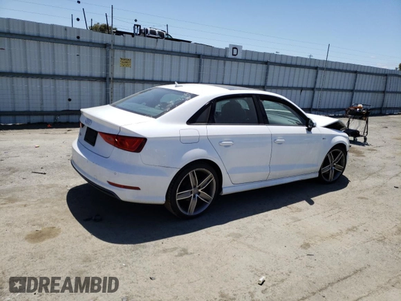 2016 Audi A3 1.8T Premium with VIN WAUA7GFF2G1048556, listed as a Copart auction lot 53623613 with 57,662 mi miles. Bid and sale history available at carsss.com. Image 3.