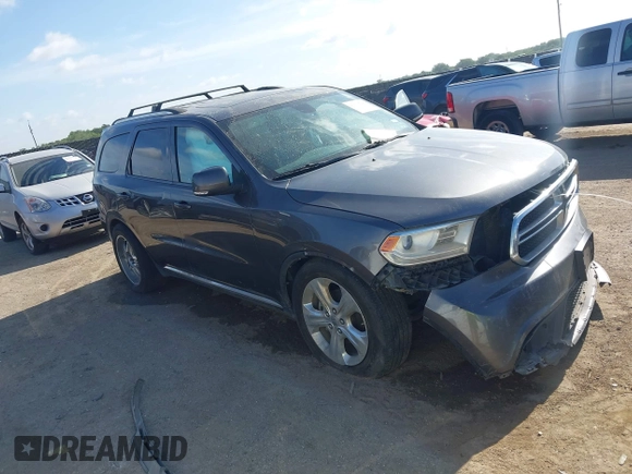 2014 Dodge Durango Limited with VIN 1C4RDHDG6EC277775, listed as a IAAI auction lot 42619740 with 206,936 mi miles and . Bid and sale history available at DreamBid. Image 1.