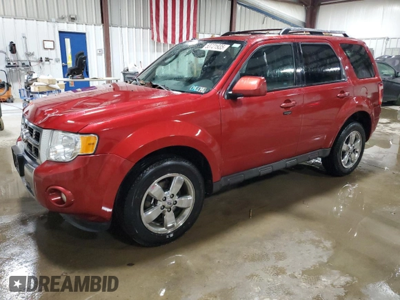 2012 Ford Escape Limited with VIN 1FMCU9EG1CKC41954, listed as a Copart auction lot 53721935 with 135,086 mi miles and Salvage Title. Bid and sale history available at carsss.com. Image 1.