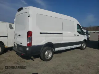 2022 Ford Transit Cargo with VIN 1FTBR1C82NKA17027, listed as a Copart auction lot 45346305 with 45,358 mi miles and Salvage Title. Bid and sale history available at DreamBid. Image 3.