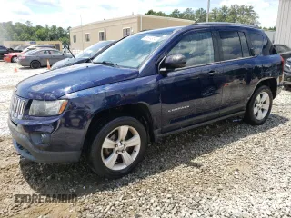 2015 Jeep Compass Sport with VIN 1C4NJCBB7FD110676, listed as a Copart auction lot 58674814 with 165,348 mi miles and Salvage Title. Bid and sale history available at carsss.com. Image 1.