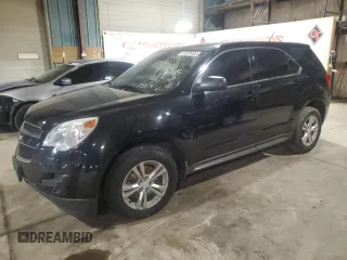 2014 Chevrolet Equinox LS with VIN 2GNALAEK4E6202910, listed as a Copart auction lot 44539465 with 124,214 mi miles and Salvage Title. Bid and sale history available at carsss.com. Image 1.