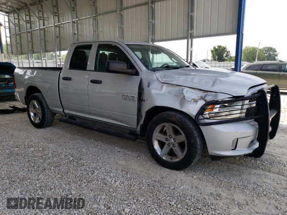 2014 Ram 1500 Express z VIN 1C6RR7FTXES123962, wystawiony jako Copart lot #55436905 z przebiegiem 99 995 mil mil oraz Szkoda całkowita • Salvage title. Historia ofert i sprzedaży dostępna na DreamBid. Obrazek 4.