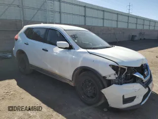 2017 Nissan Rogue SV with VIN KNMAT2MV5HP526382, listed as a Copart auction lot 49167525 with 144,337 mi miles and Salvage Title. Bid and sale history available at carsss.com. Image 4.