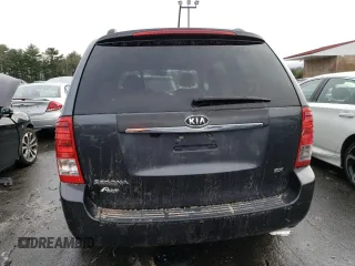 2012 Kia Sedona EX with VIN KNDMH4C7XC6488806, listed as a Copart auction lot 39989144 with 186,622 mi miles and Salvage Title. Bid and sale history available at carsss.com. Image 6.