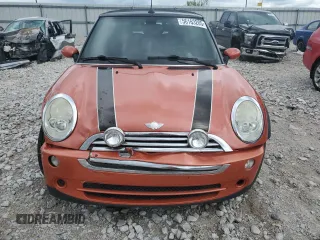2006 MINI Convertible with VIN WMWRF335X6TG15824, listed as a Copart auction lot 56163205 with 113,109 mi miles and Salvage title. Bid and sale history available at DreamBid. Image 5.