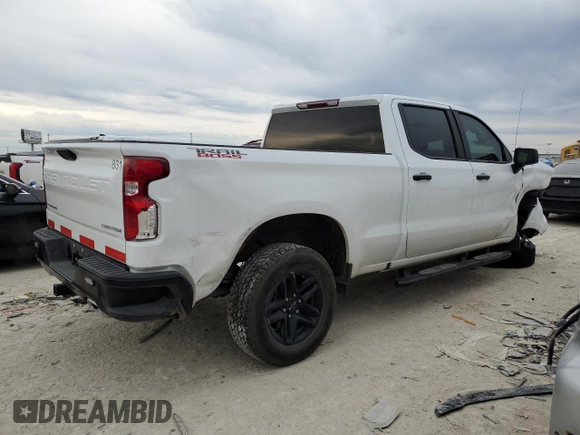 2024 Chevrolet Silverado 1500 Custom Trail Boss with VIN 3GCUDCED6RG353449, listed as a Copart auction lot 86390294 with 12,540 mi miles and Salvage Title. Bid and sale history available at carsss.com. Image 3.