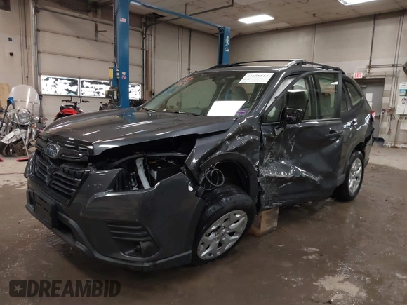 2022 Subaru Forester with VIN JF2SKACC1NH517798, listed as a IAAI auction lot 41658814 with 19,588 mi miles and . Bid and sale history available at DreamBid. Image 18.