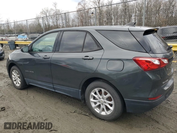 2019 Chevrolet Equinox LS with VIN 3GNAXSEV2KS607889, listed as a Copart auction lot 85197654 with 119,058 mi miles and Salvage Title. Bid and sale history available at DreamBid. Image 2.