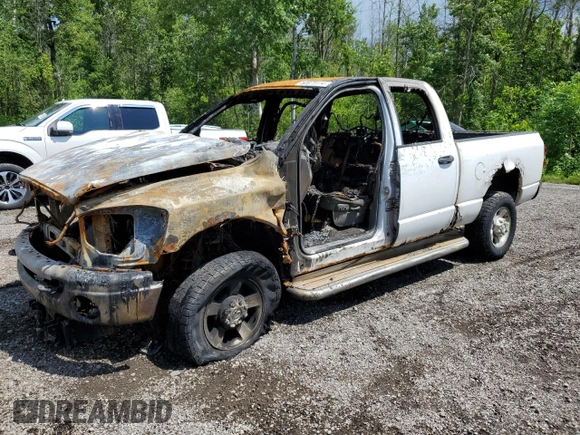 2007 Dodge Ram 2500 SLT with VIN 1D7KS28D37J539664, listed as a Copart auction lot 60873114 with 0 mi miles and Non Repairable. Bid and sale history available at carsss.com. Image 1.