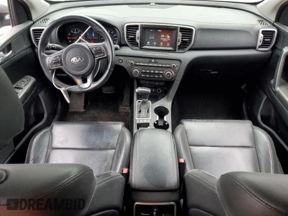 2017 Kia Sportage EX with VIN KNDPNCAC7H7053792, listed as a Copart auction lot 69801424 with 126,077 mi miles and Non repairable. Bid and sale history available at DreamBid. Image 8.