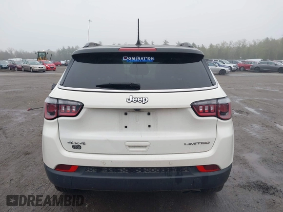 2020 Jeep Compass Limited z VIN 3C4NJDCB0LT233570, wystawiony jako IAAI lot #42182241 z przebiegiem 59 858 mil mil oraz . Historia ofert i sprzedaży dostępna na DreamBid. Obrazek 16.