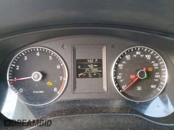 2013 Volkswagen Jetta SE with VIN 3VWDX7AJ5DM445332, listed as a Copart auction lot 58622645 with 241,388 mi miles and Clean title. Bid and sale history available at DreamBid. Image 9.