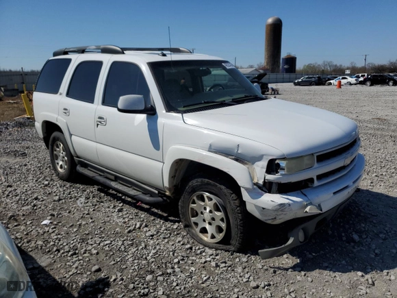 2003 Chevrolet Tahoe Z71 with VIN 1GNEK13Z83R266938, listed as a Copart auction lot 48925335 with 0 mi miles and Salvage Title. Bid and sale history available at carsss.com. Image 4.