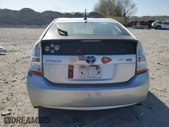 2011 Toyota Prius I with VIN JTDKN3DU6B5353843, listed as a Copart auction lot 52383135 with 306,749 mi miles and Clean Title. Bid and sale history available at DreamBid. Image 6.