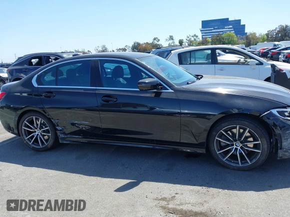 2019 BMW 3 Series 330i xDrive with VIN WBA5R7C5XKAJ78505, listed as a IAAI auction lot 41955059 with 53,216 mi miles. Bid and sale history available at carsss.com. Image 13.