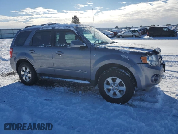 2008 Ford Escape Limited with VIN 1FMCU94108KA04781, listed as a Copart auction lot 43649815 with 131,419 mi miles and Salvage Title. Bid and sale history available at carsss.com. Image 4.
