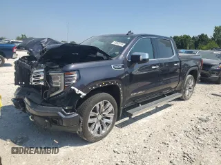 2023 GMC Sierra 1500 Denali with VIN 3GTUUGED7PG111838, listed as a Copart auction lot 63683155 with Not provided miles and Clean title. Bid and sale history available at DreamBid. Image 1.