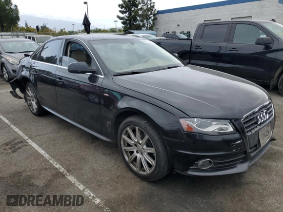 2012 Audi A4 2.0T Premium Plus with VIN WAUEFAFL5CN006361, listed as a Copart auction lot 86719484 with 0 mi miles and Salvage Title. Bid and sale history available at carsss.com. Image 4.