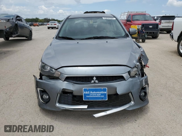 2017 Mitsubishi Lancer ES with VIN JA32U2FU3HU004226, listed as a Copart auction lot 65036364 with 0 mi miles and Salvage Title. Bid and sale history available at carsss.com. Image 5.
