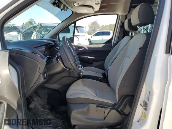 2018 Ford Transit Connect XLT with VIN NM0LS6F78J1374167, listed as a Copart auction lot 47849595 with 109,485 mi miles and Salvage title. Bid and sale history available at DreamBid. Image 7.