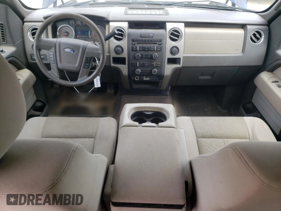 2010 Ford F-150 XL with VIN 1FTFW1EV8AFD94459, listed as a Copart auction lot 60367055 with 177,775 mi miles and Salvage title. Bid and sale history available at DreamBid. Image 8.