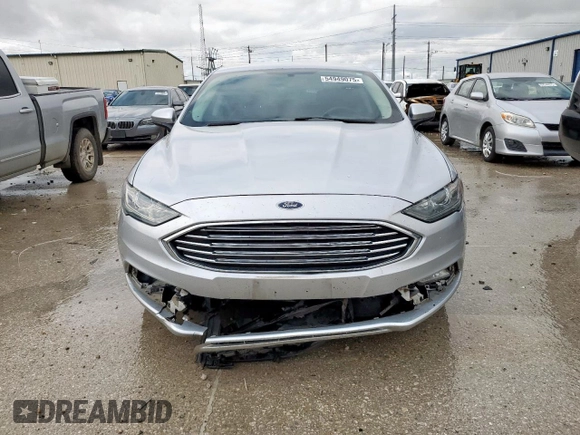 2017 Ford Fusion SE with VIN 3FA6P0HDXHR170848, listed as a Copart auction lot 54949075 with 156,218 mi miles and Salvage title. Bid and sale history available at DreamBid. Image 5.