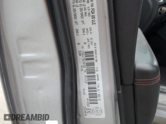 2016 Dodge Durango R/T with VIN 1C4SDJCT8GC481536, listed as a Copart auction lot 56406525 with 152,538 mi miles and Salvage title. Bid and sale history available at DreamBid. Image 13.