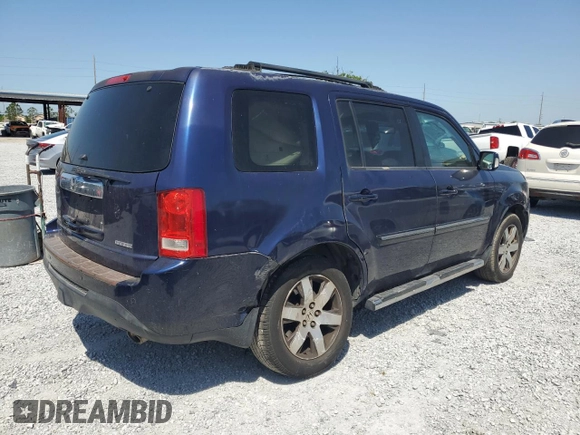 2013 Honda Pilot Touring with VIN 5FNYF3H99DB037819, listed as a Copart auction lot 52762565 with 197,889 mi miles and Salvage Title. Bid and sale history available at DreamBid. Image 3.