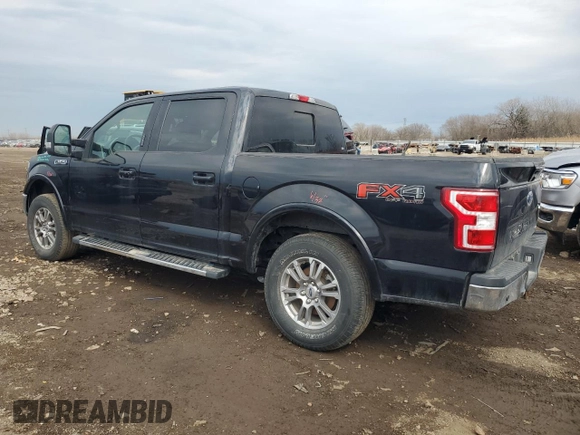 2019 Ford F-150 XL with VIN 1FTEW1E40KFC80332, listed as a Copart auction lot 50628765 with 37,897 mi miles and Salvage Title. Bid and sale history available at carsss.com. Image 2.