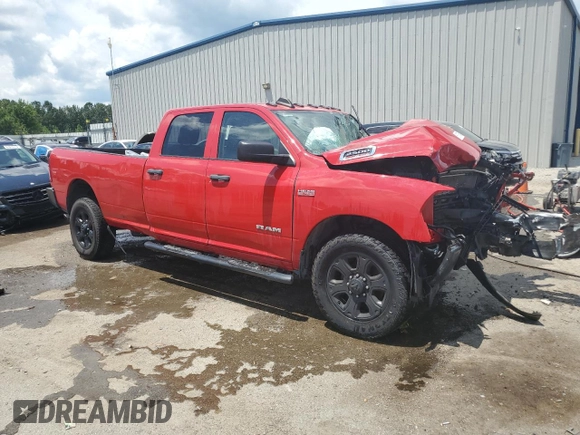 2020 Ram 2500 Tradesman with VIN 3C6UR5HJ6LG307875, listed as a Copart auction lot 61817854 with 0 mi miles and Non Repairable. Bid and sale history available at carsss.com. Image 4.