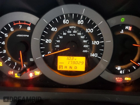 2012 Toyota RAV4 with VIN 2T3BF4DV0CW218038, listed as a Copart auction lot 60293355 with 179,029 mi miles and Clean title. Bid and sale history available at DreamBid. Image 9.