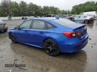2023 Honda Civic Sport with VIN 2HGFE2F54PH504892, listed as a Copart auction lot 57778685 with 8,109 mi miles and Salvage title. Bid and sale history available at DreamBid. Image 2.
