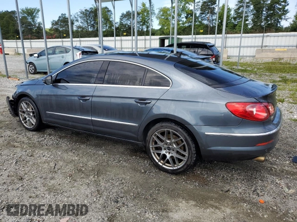 2012 Volkswagen CC VR6 Executive 4Motion with VIN WVWGU7AN9CE546776, listed as a Copart auction lot 64775634 with 182,485 mi miles and Salvage Title. Bid and sale history available at carsss.com. Image 2.