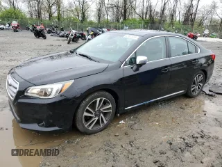 2017 Subaru Legacy Sport with VIN 4S3BNAS64H3052520, listed as a Copart auction lot 52047615 with 48,470 mi miles and Salvage Title. Bid and sale history available at carsss.com. Image 1.