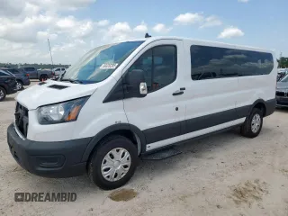 2024 Ford Transit Passenger XL z VIN 1FBAX2Y81RKB30610, wystawiony jako Copart lot #59320285 z przebiegiem 13 435 mil mil oraz Szkoda całkowita • Salvage title. Historia ofert i sprzedaży dostępna na DreamBid. Obrazek 1.