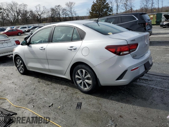 2023 Kia Rio S with VIN 3KPA24AD1PE613494, listed as a Copart auction lot 44793635 with 11,944 mi miles and Salvage Title. Bid and sale history available at carsss.com. Image 2.