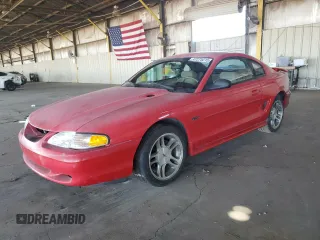 1997 Ford Mustang GT with VIN 1FALP42X5VF110563, listed as a Copart auction lot 47275215 with 126,675 mi miles and Salvage title. Bid and sale history available at DreamBid. Image 1.