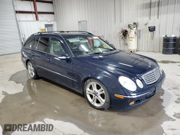 2004 Mercedes-Benz E 500 with VIN WDBUH83J74X165407, listed as a Copart auction lot 52716275 with 255,752 mi miles and Salvage Title. Bid and sale history available at carsss.com. Image 4.