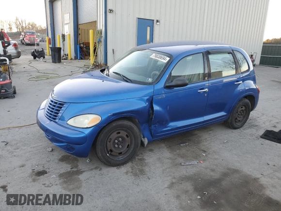 2005 Chrysler PT Cruiser with VIN 3C4FY48B85T560083, listed as a Copart auction lot 79838694 with 97,642 mi miles and Salvage Title. Bid and sale history available at DreamBid. Image 1.