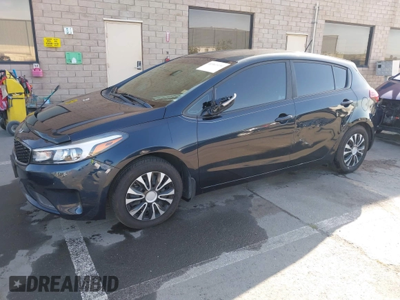 2017 Kia Forte5 LX with VIN KNAFK5A80H5696912, listed as a IAAI auction lot 41963104 with 97,009 mi miles. Bid and sale history available at carsss.com. Image 17.